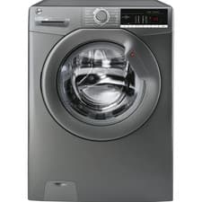 Image of Hoover H3W49TAGG4 Washing Machine 9kg 1400 Spin Wi-Fi in Graphite 53552