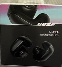 Image of Bose Headphones Ultra Open Earbuds Wireless Bluetooth In-Ear Black