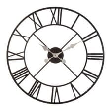 Image of Vitus Black Metal Wall Clock