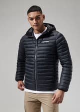 Image of Berghaus Mens Vaskye Synthetic Insulated Padded Hooded Puffer Jacket - Medium