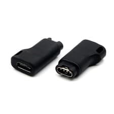 Image of (Pack of 2) USB-C Charging Adatper for Garmin Forerunner 45 45s 245 Smart Watch