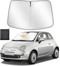 Image of Windshield Sun Shade, Car Sun Shades Windscreen Foldable, Thickened Reflective P
