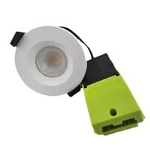 Image of Luceco FType LED Fire Rated Downlight Regressed 6W 2700K Warm White IP65