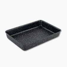 Image of Scoville Neverstick 30cm Deep Baking Tray, Non Stick, Black, NEW