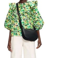 Image of Ted Baker 'Gigie' Frill Shoulder Blouse, UK Size 14