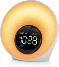Image of AFEXOA Sunrise Alarm Clock with Wake Up Light, White Noise Machine