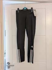 Image of Adidas Black Leggings. Size XS. Brand New With Tags