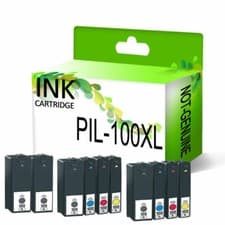 Image of 10 INK CARTRIDGES REPLACE FOR LEXMARK 100 XL S815 S305 S602 S605 S402 S405 S505