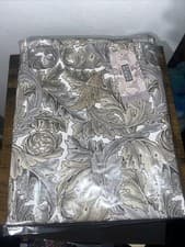 Image of New William Morris Acanthus Kitchen Apron Brown Cotton LP95184 Lesser & Pavey