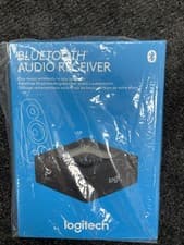 Image of Brand New Logitech Wireless Bluetooth Audio Receiver Bluetooth 3.5mm RCA Adapter