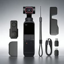 Image of DJI Osmo Pocket 2 4K 3-Axis Handheld Gimbal Camera Excellent Condition