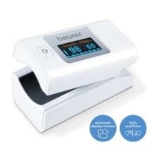 Image of Beurer Pulse Oximeter Blood Oxygen Satuaration SpO2 Heart Rate & Arterial Oxygen