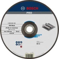 Image of Bosch PRO A30T BF Depressed Centre Metal Grinding Disc 230mm