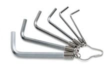 Image of Set of 6 Offset Hexagon Key Wrenches 2.5mm - 8mm - Beta Tools 96/ST6