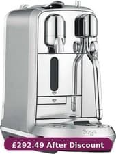 Image of Sage Nespresso Creatista Plus BNE800BSS Coffee Machine Brushed Stainless Steel,