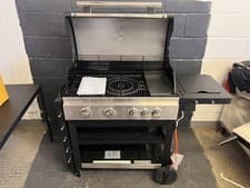 Image of GoodHome Owsley 4.1 Gas BBQ Grill 4 Burner Side Burner Griddle Cast Iron BBQ New
