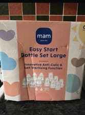 Image of Mam Easy Start Bottle set Large Anti Colic And Self Sterilising Function