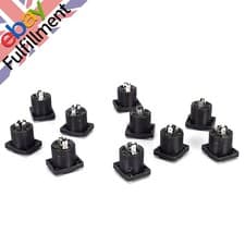 Image of 10* Speakon 4 Pin Female jack Compatible Audio Cable Panel Socket Connector