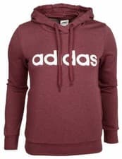 Image of Adidas Women Essentials Linear Pullover Hoodie Sweatshirt Hoody Size XS S M L