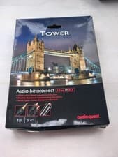 Image of Audioquest 'Tower' RCA Audio Interconnect 1.0m