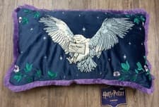 Image of Dunelm HARRY POTTER Cushion Embroidered 30 X 50 CM Brand New Free Delivery