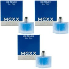 Image of Mexx Ice Touch for Him 3 x 50ml Eau de Toilette Spray for Man