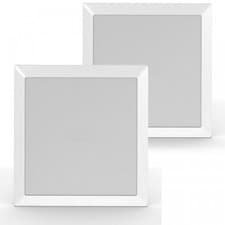 Image of In-Wall Ceiling Speaker 2 Way Titanium 70W Water Resistant Kitchen Bathroom PAIR