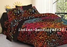 Image of Blue Purple Paisley Mandala Ethnic Exotic Bohemian Doona Duvet Quilt Cover Set