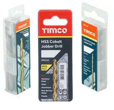 Image of Timco - HSS Ground Jobber Drill Bit - Cobalt High Quality M35 Grade Steel