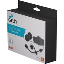 Image of Cardo Packtalk Neo 2ND Helmet Kit Motorcycle Bike Bluetooth Connectivity