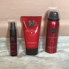 Image of Rituals The Ritual Of Ayurveda Body Cream, Shower Mousse, Hair & Body Mist Set