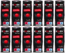 Image of Kotex Maxi Night Time Maxi Pads 10 Pack X 12
