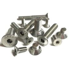 Image of M2 M3 M4 M5 A4 Stainless Socket COUNTERSUNK Screws Allen Key Bolts Hex Marine