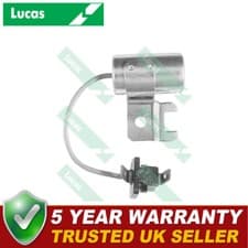 Image of Lucas Ignition Condenser Fits Volvo 240 340-360 2.0 2.1 2.3 DCB526C