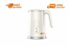 Image of 1.7L Cordless Electric Kettle with 5 Temperature Settings Keep Warm Function