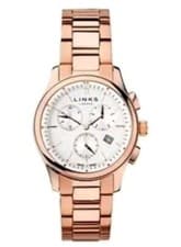 Image of Links Of London Regent Chronograph Rose Gold Mens Watch 6020.1160 Bnib