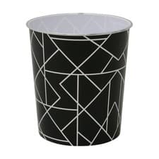 Image of 9L JVL Waste Paper Bin Trash Can for Office or Home Modern Designs / Slogans