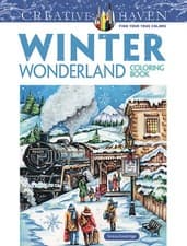 Image of Creative Haven Winter Wonderland Coloring Book by Teresa Goodridge