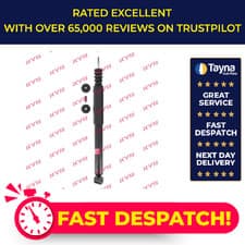 Image of 2x Shock Absorbers (Pair) fits RENAULT CAPTUR Mk1 1.3 Rear 2018 on Damper KYB