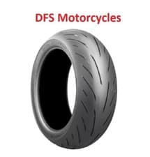 Image of Bridgestone S22 190/55ZR17 (75W) Rear Motorcycle Tyre