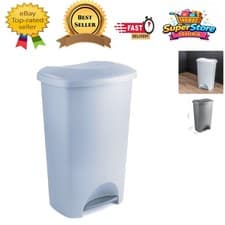 Image of Addis 50L Eco Pedal Bin - Durable Recycled Plastic for Effortless Cleanliness