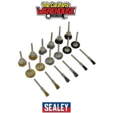 Image of Sealey RTA18WB Rotary Tool Brush Set 18pc