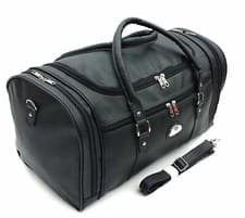 Image of Cabin Approved Pu Leather Holdall Luggage Weekend Duffel Travel Gym Bag Case UK