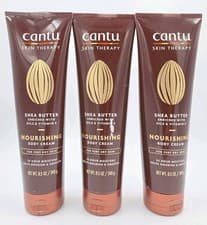 Image of x3 Cantu skin therapy shea butter nourishing body cream 240g