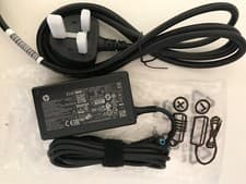 Image of HP 65W BLUETIP SMART AC ADAPTER UK 19.5v-3.33A NEW CHARGER WITH OUT ORIGINAL BOX