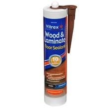 Image of Vitrex Dark Oak Flexible Flooring Sealant - 310ml