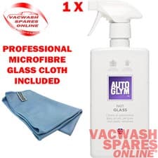 Image of AUTOGLYM FAST GLASS 500ML / SPRAY ON GLASS CLEANER / PLASTIC PERSPEX CLEANER SET