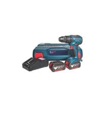 Image of Bosch Professional GSB 18V-55 Cordless Combi Drill, L-Boxx, 2 x 4ah Batteries
