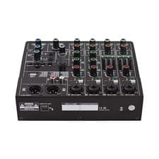 Image of 6 Channel Audio Mixer With 256 Effects 48V Phantom Power BT USB Type-C