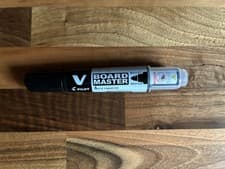 Image of Pilot V-Board Master Whiteboard Marker Pens Refillable Medium Bullet Nib Black